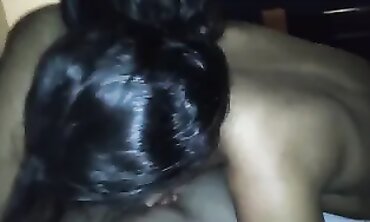 Latina Threesome: Two Brunettes Give Double Blowjob and Facial