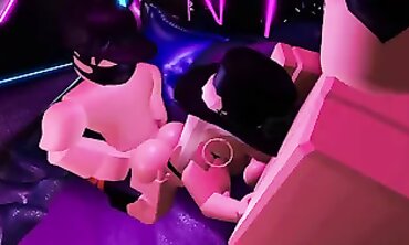 Thicc Roblox Chicks Gets Pummeled by 2 Men into a Motel at 11:52 Pm