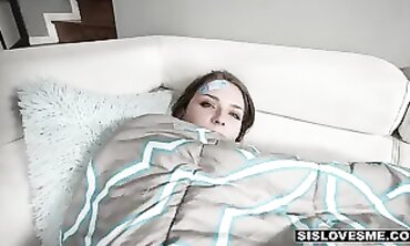 Stepsister Macy Meadows Forgets All About Giant Cumbot