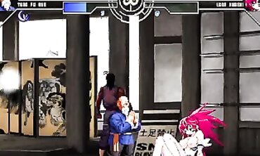 Manga-Inspired Hardcore Action - Mature Couple Fights Erotic Sex Scene