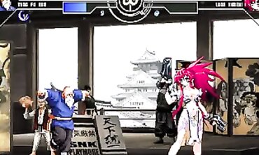 Manga-Inspired Hardcore Action - Mature Couple Fights Erotic Sex Scene