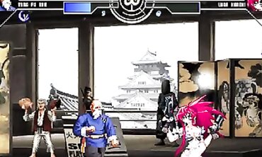 Manga-Inspired Hardcore Action - Mature Couple Fights Erotic Sex Scene