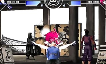 Manga-Inspired Hardcore Action - Mature Couple Fights Erotic Sex Scene