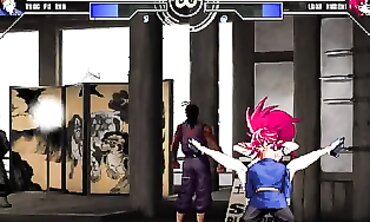 Manga-Inspired Hardcore Action - Mature Couple Fights Erotic Sex Scene