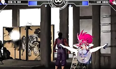 Manga-Inspired Hardcore Action - Mature Couple Fights Erotic Sex Scene