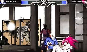 Manga-Inspired Hardcore Action - Mature Couple Fights Erotic Sex Scene