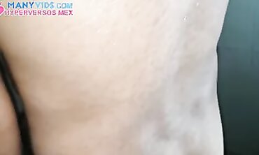 Mexican Babe Screams With Satisfaction In Bathroom Threesome