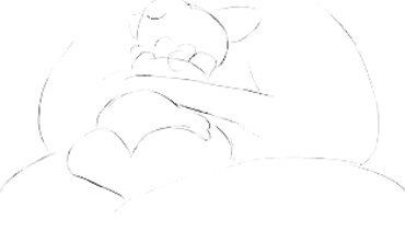 Mellie and Claud Wooly Outdoor Yiff Inflation