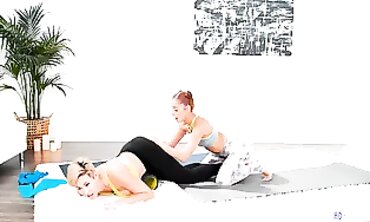 Stepmother's Daughters" - Hot Lesbian Threesome Scene With MILF & Teenagers