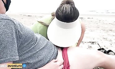 Beach Bunnies Unleashed! Sexual Adventure with Hot Couple in Public