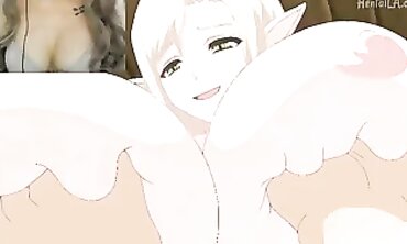 Lucky Guy Thrilled by Three Animated Damsels
