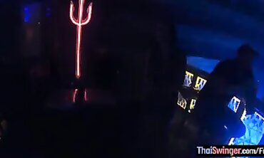 Inexperienced Japanese Domina Puts On A Hardcore Club Spectacle