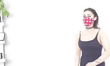 Busty Czech Brunette Queen Performs for Extra Cash