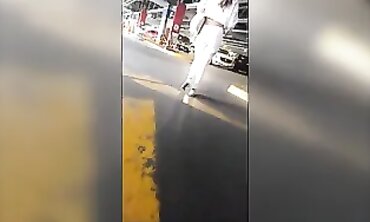 Curvy Cutie Fucks Her Way Through A Pair Of White Leggings