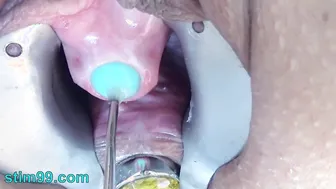 Extreme Vibrator Play with Massive Plums and Squirting
