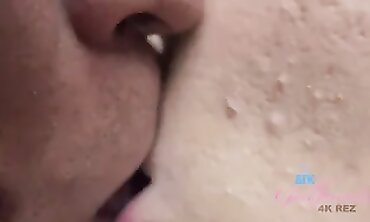 Lily Adams Gets Rough Side Blowjob and Handjob POV