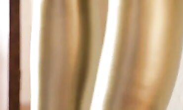 Adriana Gold: Adorable Slim Striptease