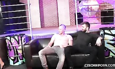 Bombshell MILF Waitress in Hot Czech Amateur Threesome
