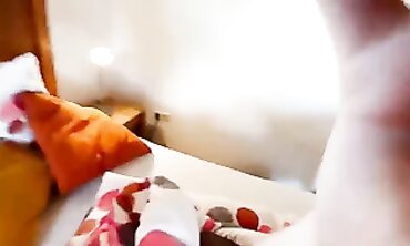 Slim German Blonde Nubie Takes a Big Cock