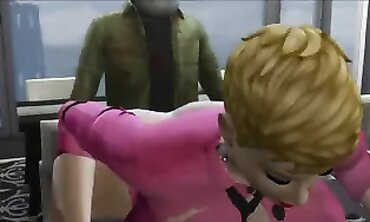 Bootylicious Blonde News Anchor Takes BBC from Ebony Janitor