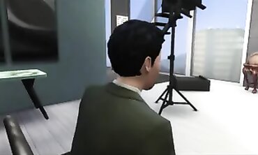 Bootylicious Blonde News Anchor Takes BBC from Ebony Janitor