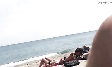 French Lesbian Topless Beach