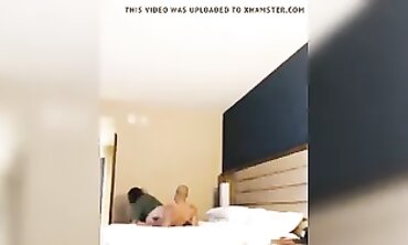 Latina Wife Facetimes Husband with BBC Striptease