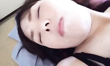 POV: Amateur Japanese Girl in Mini-Skirt Gets Eaten Out to Orgasm