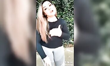 TikTok Bombshell & Beauty in Sweetheart Trousers and Stockings Vol. 24