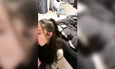 POV: Recording Her First Time With a Big Cock
