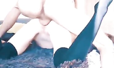 Anal Sex Sensations - Hot Blonde Babe Gets Anal Fucked By Hunk