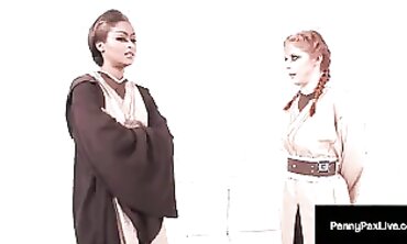 Penny Pax and Skin Diamond in a Cosplay Lesbian Fingering Scene