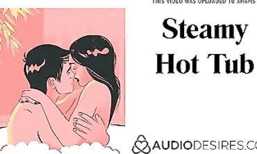 Bombshell Queen's Whirlpool Bath ASMR Erotic Story