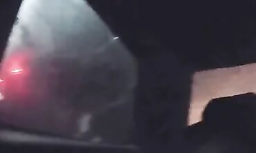 POV: Stranger Takes Driver From Behind Outdoors