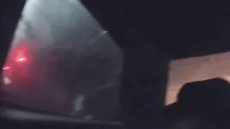 POV: Stranger Takes Driver From Behind Outdoors