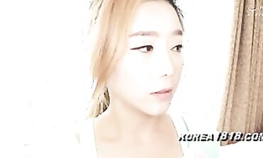 Revved Korean MILF Gets Crude Nail Action