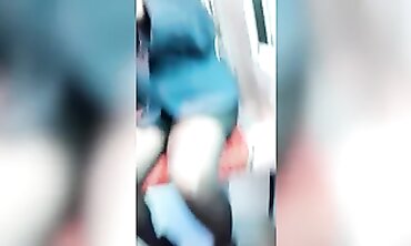 Black Girls Play Rough on the Train While Voyeurs Watch