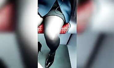 Black Girls Play Rough on the Train While Voyeurs Watch