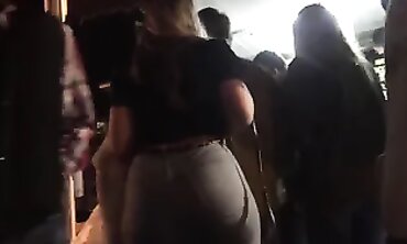 XXL Brunette In Denim: Phat Ass POV Part 2