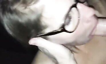 POV Mature Angela Gives a Thorough Blowjob