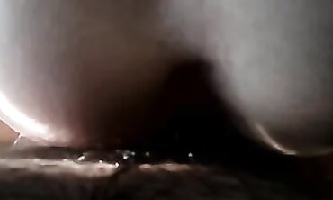 POV Doggy Style Spanking and Cumshot on Juicy Arse