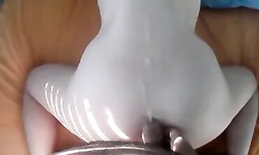 POV Doggy Style Spanking and Cumshot on Juicy Arse