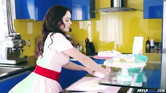 Busty MILF Krissy Lynn Takes On Younger Stud Nathan Bronson