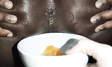 African Babe Gets Anal Smoothie