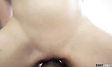 Kinky Step Sister Fucked By Brother's Friend In The Ass