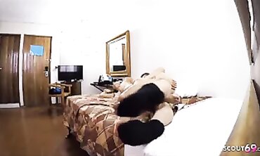 German Guy Fucks Latina Street Hooker