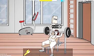 Fuckerman: Fuck-a-thon Gym Total Gameplay