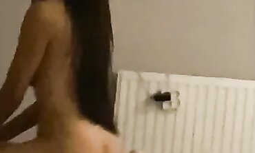 Chinese Amateur with Big Tits Rides Cock and Takes Creampie