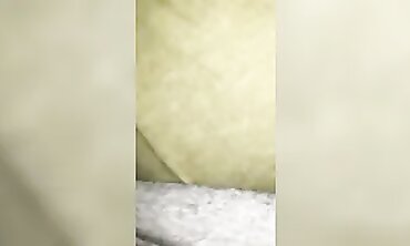 Hotwife Brunette Gives Blowjob to Husband's British Friend