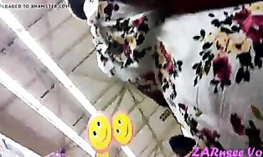 Pink Voyeur Upskirt in Lingerie